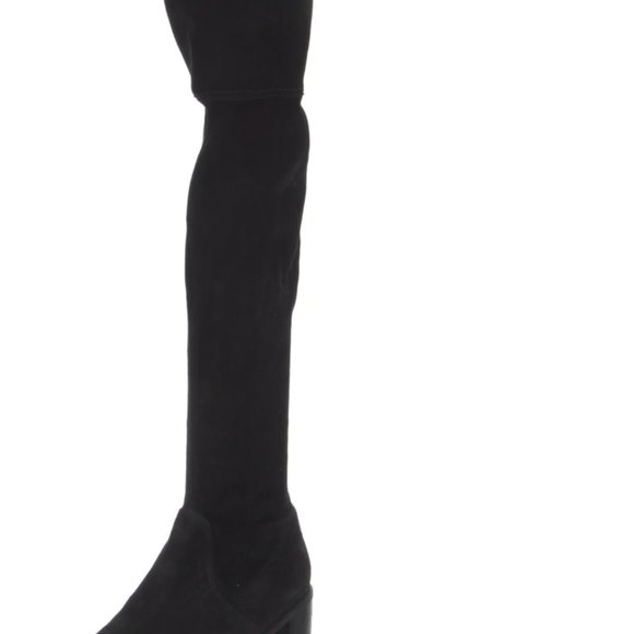 STUART WEITZMAN Suede Sock Boots sz 9 - Picture 2 of 5